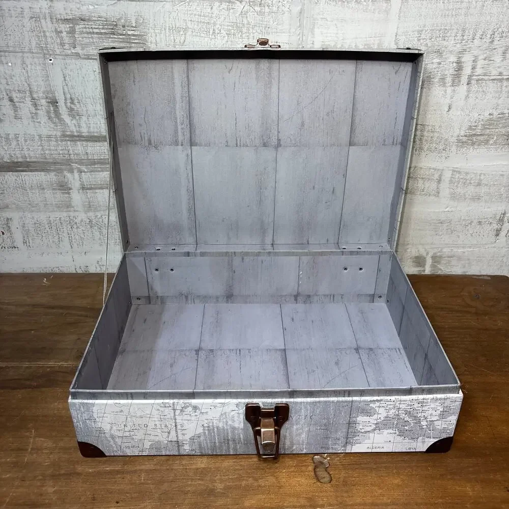 Adventure Awaits Vintage Style Keepsake Box